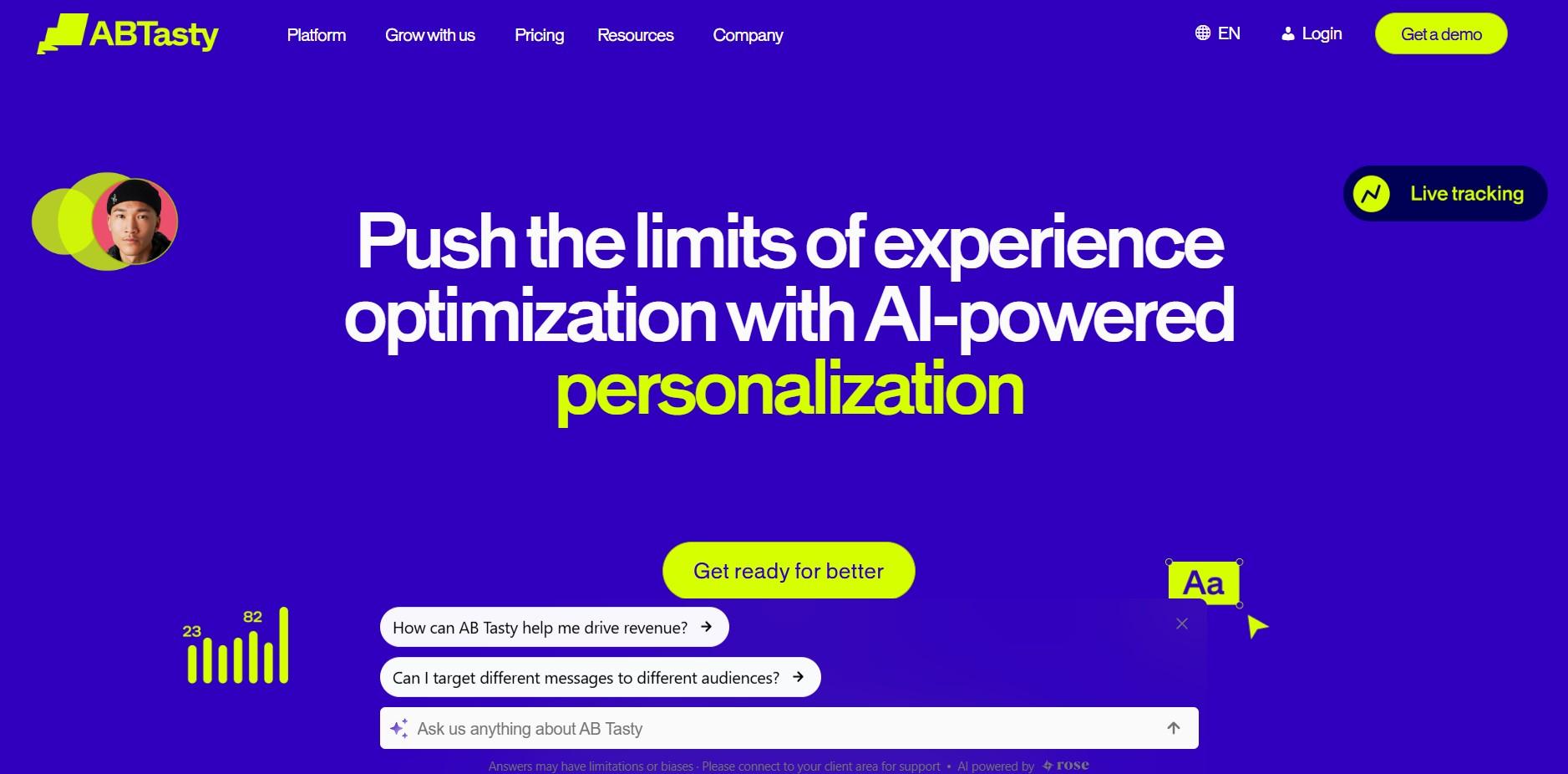 Сервис AB Tasty помогает проводить тестирования