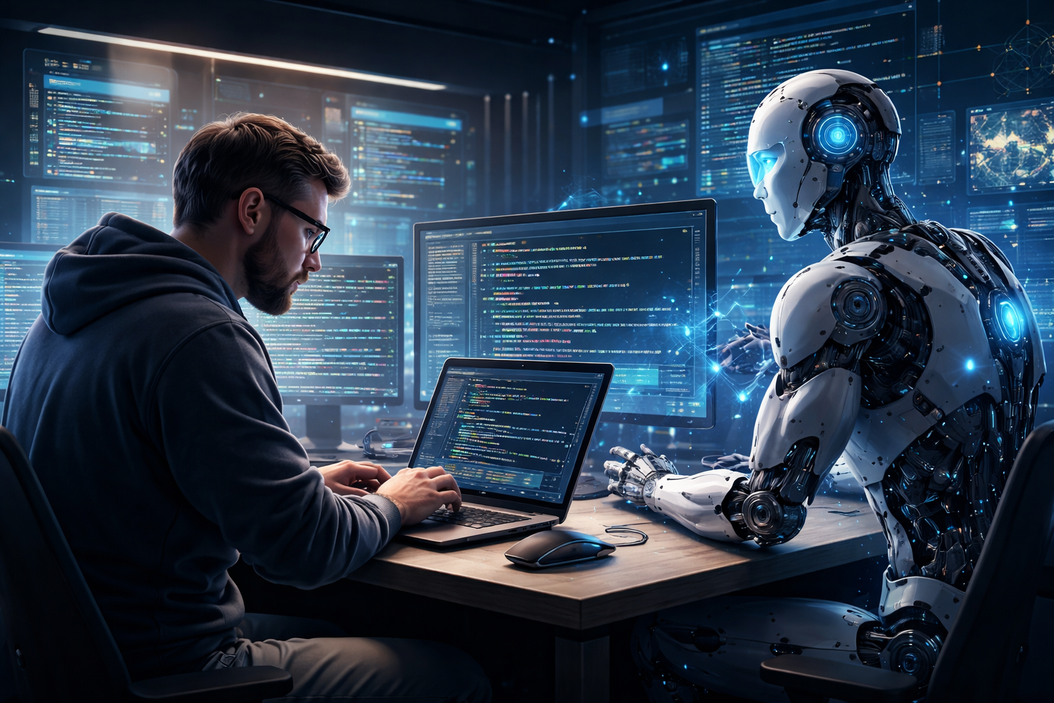             Человек и ИИ