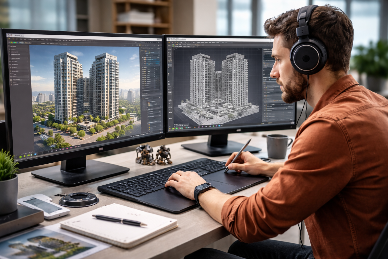 Обучение 3Ds Max — от простых форм к профессиональному 3D-моделированию
