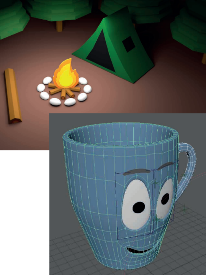 Персонаж с анимацией