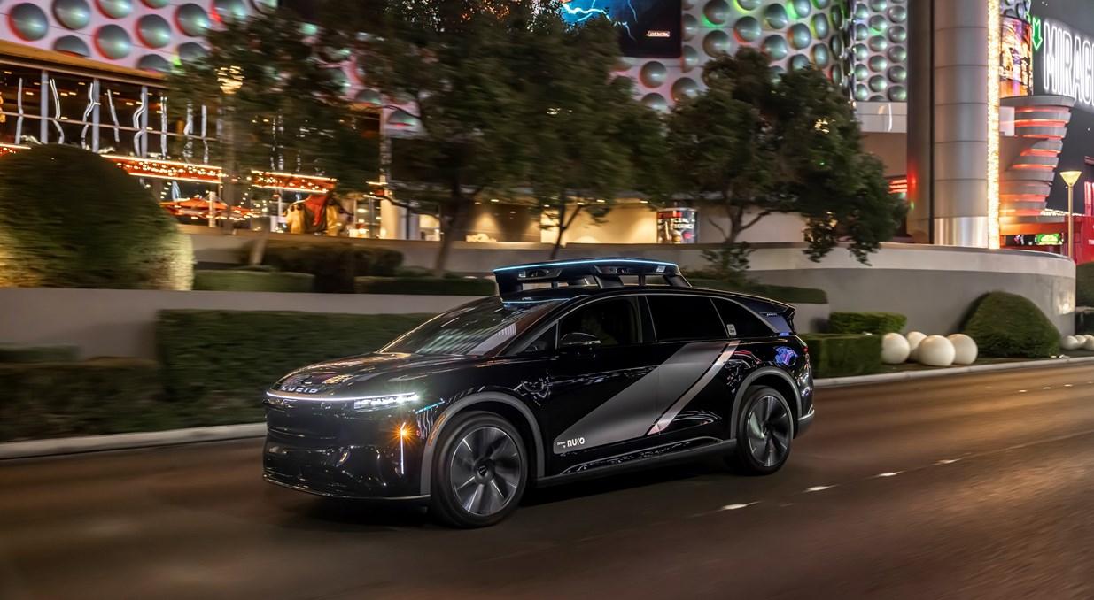 Lucid Motors — Lucid × Nuro × Uber robotaxi (источник: Lucid Motors Media Center)
