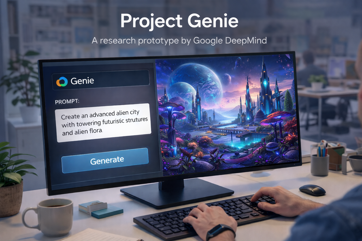 Project Genie — первая в своем роде «модель мира», которая делает то, что раньше требовало сотен часов работы геймдизайнеров
