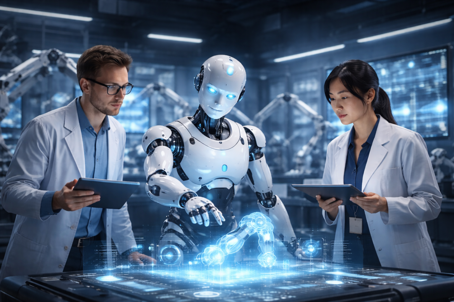 Воплощенный ИИ учится через взаимодействие с окружающей средой
